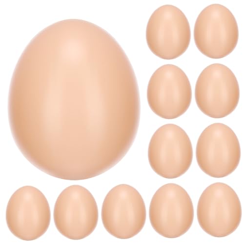 Yardwe 60 Stck Teiliges Realistische Kunststoff Eier Bemalbare Simulationseier für Multifunktionale DIY Ostereier zum Basteln und Dekorieren Sicher für Hand Auge Koordination und Yardwe 60 Stck Teiliges Realistische Kunststoff Eier Bemalbare Simulationseier für Multifunktionale DIY Ostereier zum Basteln und Dekorieren Sicher für Hand Auge Koordination und von Yardwe