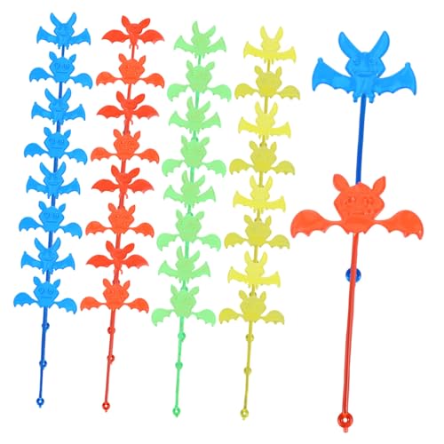 Yardwe 60 Stück Elastische Halloween Spielzeuge Gruselige Prank Requisiten Geschenktüten für Partys und Veranstaltungen Yardwe 60 Stück Elastische Halloween Spielzeuge Gruselige Prank Requisiten Geschenktüten für Partys und Veranstaltungen von Yardwe
