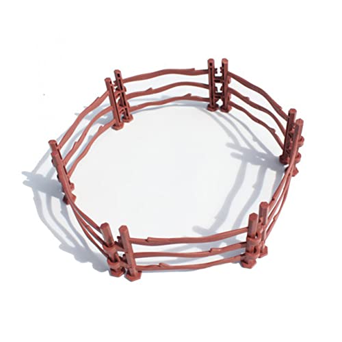Yardwe 60 Stück Kunststoff Zaun für DIY Bauernhof Zäune Sicher und Langlebig Fördert Kreativität und Geschicklichkeit für Drinnen und Draußen Yardwe 60 Stück Kunststoff Zaun für DIY Bauernhof Zäune Sicher und Langlebig Fördert Kreativität und Geschicklichkeit für Drinnen und Draußen von Yardwe
