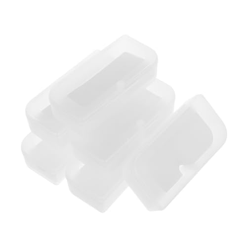 Yardwe 6Er-Packung Zubehör für Puppenhäuser Miniatur-Puppenhauszubehör kleine Modelle Mini-Hausdekoration Puppe verkleiden Zubehör Plastik Transparent Yardwe 6Er-Packung Zubehör für Puppenhäuser Miniatur-Puppenhauszubehör kleine Modelle Mini-Hausdekoration Puppe verkleiden Zubehör Plastik Transparent von Yardwe