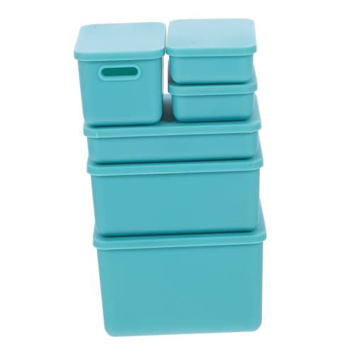 Yardwe 6Stücke Aufbewahrungsboxen Mit Deckel Kunststoffbehälter Für Puppenhaus Kleine Sortierbox Für Kleinteile Stapelbar Und Vielseitig Einsetzbar Yardwe 6Stücke Aufbewahrungsboxen Mit Deckel Kunststoffbehälter Für Puppenhaus Kleine Sortierbox Für Kleinteile Stapelbar Und Vielseitig Einsetzbar von Yardwe