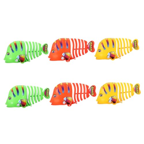 Yardwe 6Stücke Aufziehspielzeug Für Teiliges Cartoon Wiggle Fisch Gemischten Farben Und Langlebig Fördert Hand Auge Koordination Und Motorische Fähigkeiten Yardwe 6Stücke Aufziehspielzeug Für Teiliges Cartoon Wiggle Fisch Gemischten Farben Und Langlebig Fördert Hand Auge Koordination Und Motorische Fähigkeiten von Yardwe