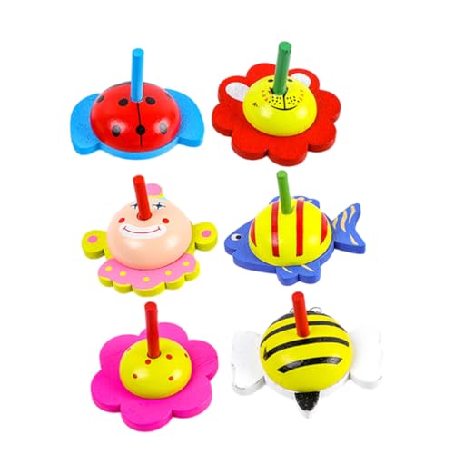 Yardwe 6Stücke Bunter Holz Interaktive Fidget Für Kreative Holzspielzeuge Für Spaß Und Am Schreibtisch Yardwe 6Stücke Bunter Holz Interaktive Fidget Für Kreative Holzspielzeuge Für Spaß Und Am Schreibtisch von Yardwe