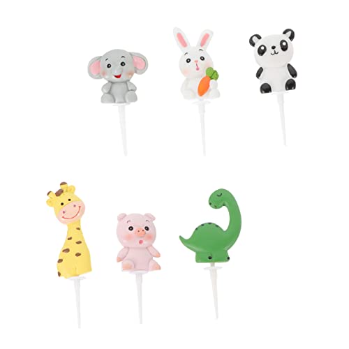 Yardwe 6Stücke Dinosaurier Kuchen Dekoration Tierformen Niedliche Figuren Für Kindergeburtstage Kreative Tischdeko Für Kleine Yardwe 6Stücke Dinosaurier Kuchen Dekoration Tierformen Niedliche Figuren Für Kindergeburtstage Kreative Tischdeko Für Kleine von Yardwe