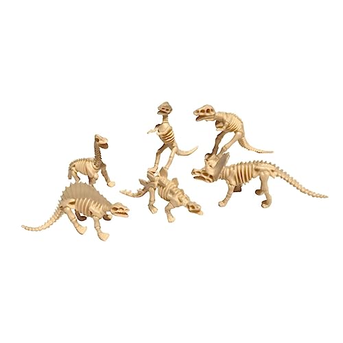 Yardwe 6Stücke Dinosaurier Skelett Modell Für Teiliges Aus Kunststoff Realistisches Dino Vorstellungskraft Pädagogisches Für Ab Jahren Yardwe 6Stücke Dinosaurier Skelett Modell Für Teiliges Aus Kunststoff Realistisches Dino Vorstellungskraft Pädagogisches Für Ab Jahren von Yardwe