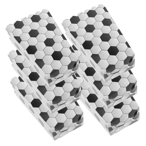 Yardwe 6Stücke Fußball Popcorn Boxen für Party Dekorationen Snackbehälter für Geburtstagsfeiern Filmabende und Sportveranstaltungen Praktisch und Tragbar für Leckere Snacks Yardwe 6Stücke Fußball Popcorn Boxen für Party Dekorationen Snackbehälter für Geburtstagsfeiern Filmabende und Sportveranstaltungen Praktisch und Tragbar für Leckere Snacks von Yardwe