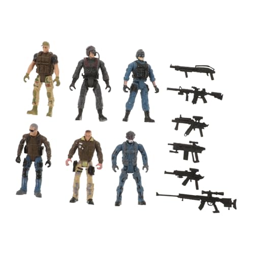 Yardwe 6Stücke Männer Spielset Teiliges Bewegliches Soldaten Miniaturfiguren Für Sammler Und Spielenthusiasten Tragbar Und Platzsparend Yardwe 6Stücke Männer Spielset Teiliges Bewegliches Soldaten Miniaturfiguren Für Sammler Und Spielenthusiasten Tragbar Und Platzsparend von Yardwe
