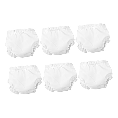 Yardwe 6Stücke Puppenunterwäsche Teiliges Für Puppen Verstellbare Und Waschbare Puppenbekleidung Zubehör Für Puppenhaus Spiele Und Kreativität Yardwe 6Stücke Puppenunterwäsche Teiliges Für Puppen Verstellbare Und Waschbare Puppenbekleidung Zubehör Für Puppenhaus Spiele Und Kreativität von Yardwe