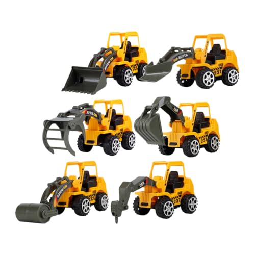 Yardwe 6Stücke Teiliges Bagger Für Kunststofffahrzeuge Mit Reibungsantrieb Für Jungen Und Jahren Perfektes Für Kleine BAU Fans Yardwe 6Stücke Teiliges Bagger Für Kunststofffahrzeuge Mit Reibungsantrieb Für Jungen Und Jahren Perfektes Für Kleine BAU Fans von Yardwe
