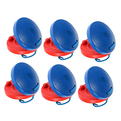 Yardwe 6Stücke Teiliges Holz Castanet Für Musikinstrumente Zur Frühkindlichen Sicheres Langlebiges Zur Entwicklung Von Rhythmus Und Musikalischem Talent Für Jungen Yardwe 6Stücke Teiliges Holz Castanet Für Musikinstrumente Zur Frühkindlichen Sicheres Langlebiges Zur Entwicklung Von Rhythmus Und Musikalischem Talent Für Jungen von Yardwe