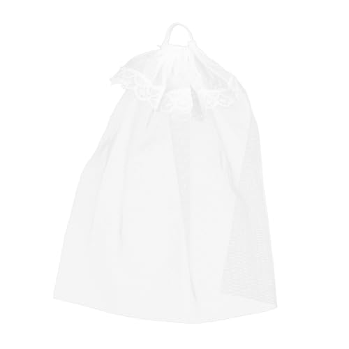 Yardwe 6Stücke Teiliges Puppen Hochzeitsaccessoire Brautschleier für Puppen mit Romantischem Design für Hochzeitsthemen Langlebige Handwerkskunst und Vielseitige Passform von Yardwe