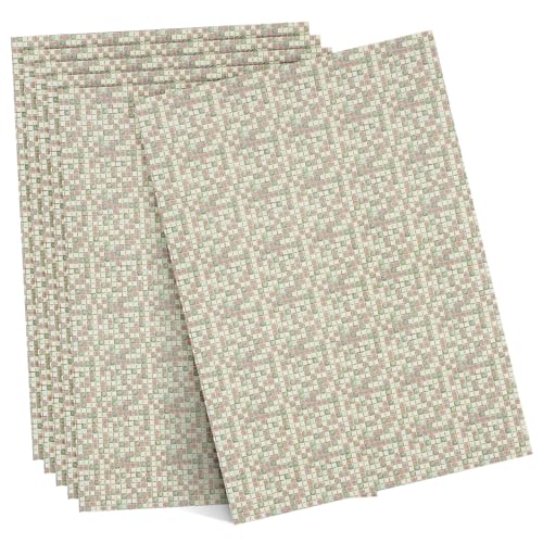Yardwe 6Stücke Teiliges Puppenhaus Bodenaufkleber Selbstklebende Fußboden Sticker Für DIY Puppenhaus Langlebig Und Leicht Zu Reinigen Yardwe 6Stücke Teiliges Puppenhaus Bodenaufkleber Selbstklebende Fußboden Sticker Für DIY Puppenhaus Langlebig Und Leicht Zu Reinigen von Yardwe