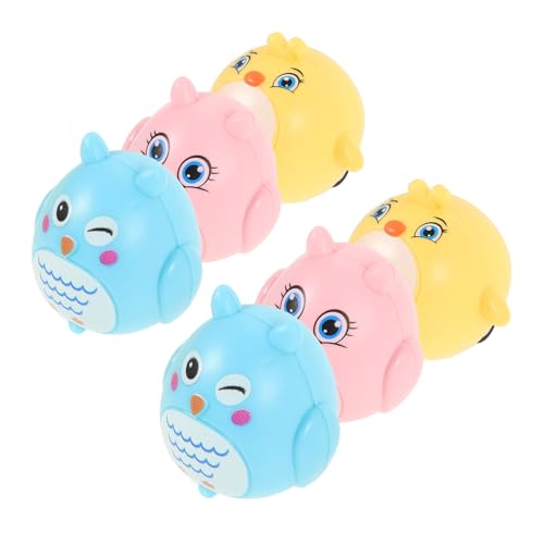 Yardwe 6 Stücke Kleiner Rückziehauto Spielzeug für Jungen und Mädchen Reibungsantrieb Cartoon Tierdesign Kleinkind Auto Spielzeug Partygeschenke für Kinder von Yardwe