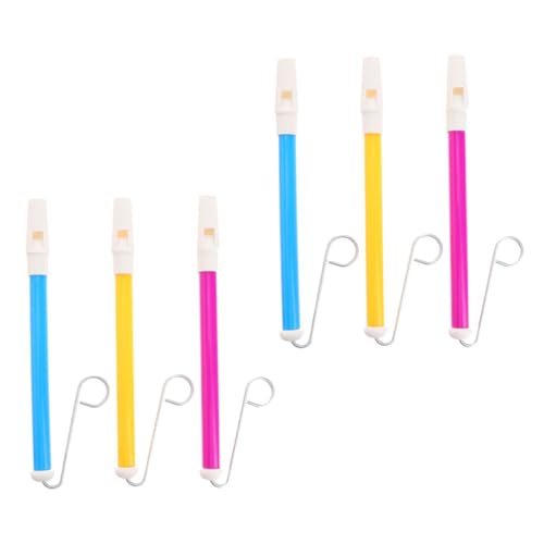 Yardwe 6Stücke Teiliges Slide Whistle für Musikspielzeuge und Einfach zu Bedienen mit Push Pull Design für Partys und Musikunterricht Langlebig Yardwe 6Stücke Teiliges Slide Whistle für Musikspielzeuge und Einfach zu Bedienen mit Push Pull Design für Partys und Musikunterricht Langlebig von Yardwe