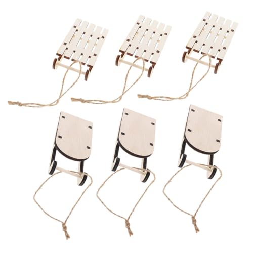 Yardwe 6Stücke Unvollendete Holzschlitten Modelle Für DIY Weihnachtsdekoration Schlittenornament Aus Holz Zum Basteln Tischdekoration Für Adventszeit Weihnachtsdeko Yardwe 6Stücke Unvollendete Holzschlitten Modelle Für DIY Weihnachtsdekoration Schlittenornament Aus Holz Zum Basteln Tischdekoration Für Adventszeit Weihnachtsdeko von Yardwe
