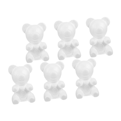 Yardwe 7 Stück Bärenschaum Styropor Kleiner Schaumstoffbär Zum Basteln DIY Schaumstoffbärform Bärenform Modellieren Großer Bastelschaum Bastelschaum Formen Schaumstoffbär Figur Minibär Yardwe 7 Stück Bärenschaum Styropor Kleiner Schaumstoffbär Zum Basteln DIY Schaumstoffbärform Bärenform Modellieren Großer Bastelschaum Bastelschaum Formen Schaumstoffbär Figur Minibär von Yardwe