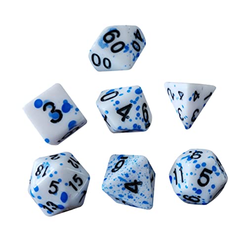 Yardwe 7 Stück Laufen Gruppenwürfelsatz Blutspritzerwürfel Brettspiel Würfel lustige Würfelspiel-Requisiten realistische Blutwürfel Partyzubehör Spielrequisiten Acryl Blau Yardwe 7 Stück Laufen Gruppenwürfelsatz Blutspritzerwürfel Brettspiel Würfel lustige Würfelspiel-Requisiten realistische Blutwürfel Partyzubehör Spielrequisiten Acryl Blau von Yardwe