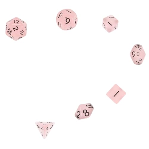 Yardwe 7 Stücke Kleiner Leuchtende Mehrseitige Würfel für Spiele Kreative Würfel Requisite für Party und Familienfeiern 10mm Satz für Brettspiele und Rollenspiele Yardwe 7 Stücke Kleiner Leuchtende Mehrseitige Würfel für Spiele Kreative Würfel Requisite für Party und Familienfeiern 10mm Satz für Brettspiele und Rollenspiele von Yardwe