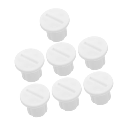 Yardwe 7 Stück Trainings-toilettenleiterschrauben, Kunststoffschrauben, Teile, Töpfchen-toilettenzubehör, Toilettenleiter-schraubenersatz, Kinder-toilettensitzbefestigung von Yardwe
