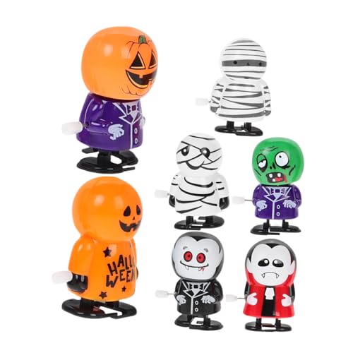 Yardwe 7 Stück beängstigend gefälscht Halloween-Aufzug aufziehen für Halloween Halloween- - Halloween-Trick Partyspielzeug Mini- Plastik von Yardwe