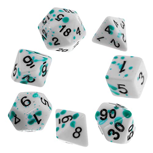 Yardwe 7 Stück facettierte Würfel Zahlenwürfel Partywürfel Partyspielwürfel mehrseitige Würfel Brettspiele Würfel Unterhaltungswürfel Bunte Würfel Acryl Yardwe 7 Stück facettierte Würfel Zahlenwürfel Partywürfel Partyspielwürfel mehrseitige Würfel Brettspiele Würfel Unterhaltungswürfel Bunte Würfel Acryl von Yardwe