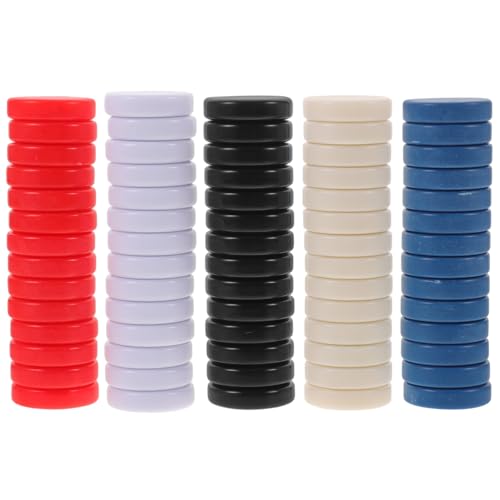 Yardwe 75 Stück Blanko Chips für Lernspiele Poker Chips für Zählen und Lernen Rote Weiße Schwarze Beige und Blaue aus Hochwertigem Sicherem Yardwe 75 Stück Blanko Chips für Lernspiele Poker Chips für Zählen und Lernen Rote Weiße Schwarze Beige und Blaue aus Hochwertigem Sicherem von Yardwe