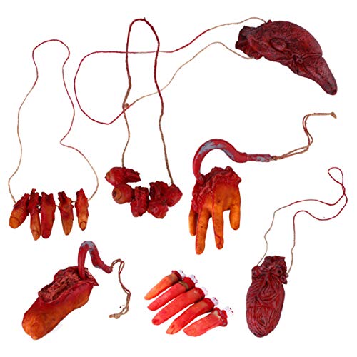 Yardwe 7Stücke Teiliges Halloween Dekorationsset Realistische Gebrochene Hand Und Fußrequisiten Für Gruselige Geisterhäusern Und Halloween Partys Langlebig Yardwe 7Stücke Teiliges Halloween Dekorationsset Realistische Gebrochene Hand Und Fußrequisiten Für Gruselige Geisterhäusern Und Halloween Partys Langlebig von Yardwe