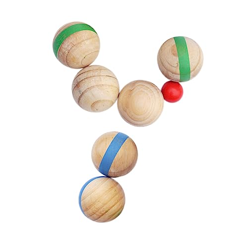 Yardwe 7st Schalen Aus Massivholz Outdoor-sportbälle Kindersportbälle Interaktive Bälle Kinderbälle Boccia Boccia-bälle Kreative Holzkugeln Graskugeln Bälle Im Freien Yardwe 7st Schalen Aus Massivholz Outdoor-sportbälle Kindersportbälle Interaktive Bälle Kinderbälle Boccia Boccia-bälle Kreative Holzkugeln Graskugeln Bälle Im Freien von Yardwe