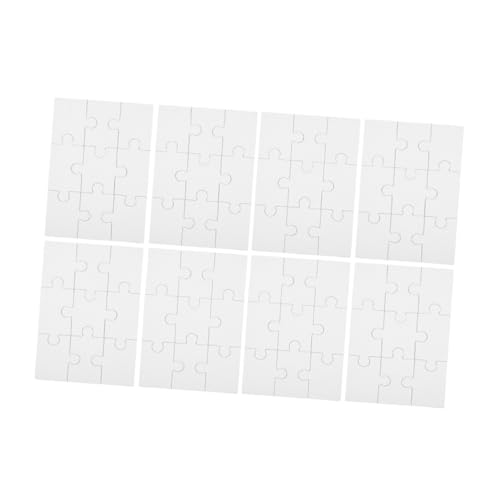 Yardwe 8 Blätter DIY Sublimationspuzzle aus Holz Leere Blanko Puzzles für Kreative Bastelprojekte für Wärmeübertragung und Designs Yardwe 8 Blätter DIY Sublimationspuzzle aus Holz Leere Blanko Puzzles für Kreative Bastelprojekte für Wärmeübertragung und Designs von Yardwe