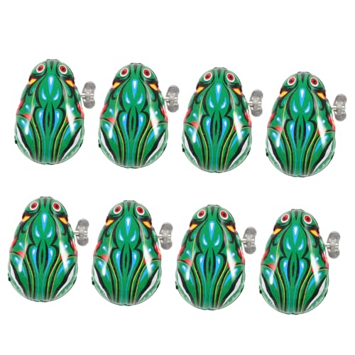Yardwe 8 Stück Eisenfroschspielzeug Aufziehen Frosch Uhrwerk-Cartoon- Bildungsspielzeug Unterhaltungsspielzeug Aufziehbares Uhrwerk- Yardwe 8 Stück Eisenfroschspielzeug Aufziehen Frosch Uhrwerk-Cartoon- Bildungsspielzeug Unterhaltungsspielzeug Aufziehbares Uhrwerk- von Yardwe