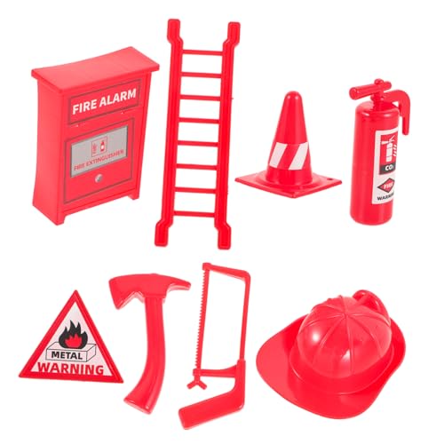 Yardwe 8 Stück Feuerwehrleiter Puppenhaus-feuerwehrspielzeug Feuerlöscher Klein Puppenzubehör Mini-feuerwehrmann- -feuerlöschleiter Plastik Rot Yardwe 8 Stück Feuerwehrleiter Puppenhaus-feuerwehrspielzeug Feuerlöscher Klein Puppenzubehör Mini-feuerwehrmann- -feuerlöschleiter Plastik Rot von Yardwe