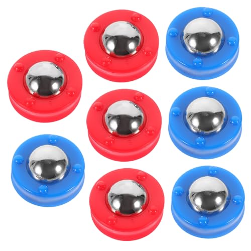 Yardwe 8 Stück Garnelenbrett Marmor Kind Mini-Shuffleboard-Pucks Pendeln Sport Party Tischplatte Mini -fußball Who Spielzubehör Schieber Perlenspielzeug Gleitkugeln Stahl Yardwe 8 Stück Garnelenbrett Marmor Kind Mini-Shuffleboard-Pucks Pendeln Sport Party Tischplatte Mini -fußball Who Spielzubehör Schieber Perlenspielzeug Gleitkugeln Stahl von Yardwe