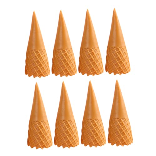 Yardwe 8 Stück Kegelmodell Für Für Partys Gefälschte Kleines Miniatur Puppenhaus Wiederverwendbar Künstliche Kleine Form DIY Bastelbedarf DIY Eiskegel Schmuckanhänger PVC Yardwe 8 Stück Kegelmodell Für Für Partys Gefälschte Kleines Miniatur Puppenhaus Wiederverwendbar Künstliche Kleine Form DIY Bastelbedarf DIY Eiskegel Schmuckanhänger PVC von Yardwe