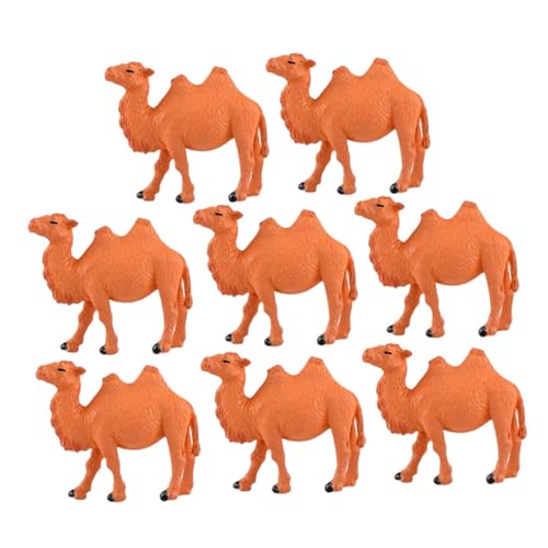 Yardwe 8 Stück Kleine Kamelverzierungen Dekoration Miniatur-Ornamente Plastik Yardwe 8 Stück Kleine Kamelverzierungen Dekoration Miniatur-Ornamente Plastik von Yardwe