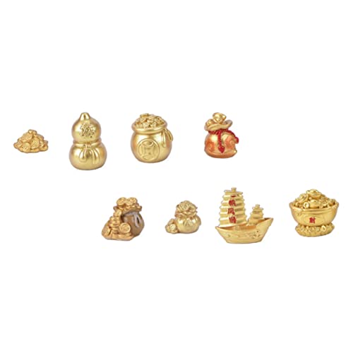 Yardwe 8 Stück Neujahrsdekorationen Dekorationen Für Aquarien Ochsenjahr-gedenkmünzen Mini- Ornamente Zubehör Fischtankdekor Lustiger Aschenbecher Dekorationsfiguren Harz Golden Yardwe 8 Stück Neujahrsdekorationen Dekorationen Für Aquarien Ochsenjahr-gedenkmünzen Mini- Ornamente Zubehör Fischtankdekor Lustiger Aschenbecher Dekorationsfiguren Harz Golden von Yardwe