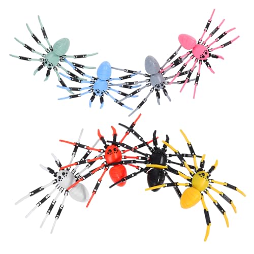 Yardwe 8 Stück Spinnenmodell für Halloween Streiche Realistische Insektenfiguren zur Partydekoration für Gruselige Anlässe Yardwe 8 Stück Spinnenmodell für Halloween Streiche Realistische Insektenfiguren zur Partydekoration für Gruselige Anlässe von Yardwe