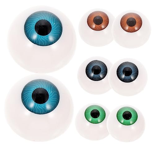 Yardwe 8 Stück Teiliges DIY Halloween Augäpfel Hohle Puppenaugen Zufälligen Farben Requisiten für Gruselige Partys und Kreative Bastelprojekte Zufällige Farbe Zufällige Farbe Yardwe 8 Stück Teiliges DIY Halloween Augäpfel Hohle Puppenaugen Zufälligen Farben Requisiten für Gruselige Partys und Kreative Bastelprojekte Zufällige Farbe Zufällige Farbe von Yardwe
