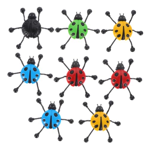 Yardwe 8 Stück Teiliges Marienkäfer Krabbeltier Klebrig Kinderfreundlich Gemischt als Partygeschenk Pädagogisch Sicher für Ab Jahren Lustiges Outdoor Yardwe 8 Stück Teiliges Marienkäfer Krabbeltier Klebrig Kinderfreundlich Gemischt als Partygeschenk Pädagogisch Sicher für Ab Jahren Lustiges Outdoor von Yardwe