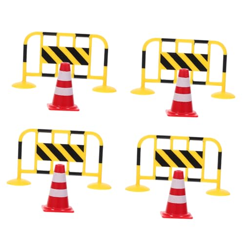 Yardwe 8 Stück Teiliges Miniatur Verkehrsabsperrungen Spielset aus Robustem Leuchtend Gelbe Absperrgitter und Rote Leitkegel Leicht Sicher und Pädagogisch für Verkehrssicherheit Yardwe 8 Stück Teiliges Miniatur Verkehrsabsperrungen Spielset aus Robustem Leuchtend Gelbe Absperrgitter und Rote Leitkegel Leicht Sicher und Pädagogisch für Verkehrssicherheit von Yardwe