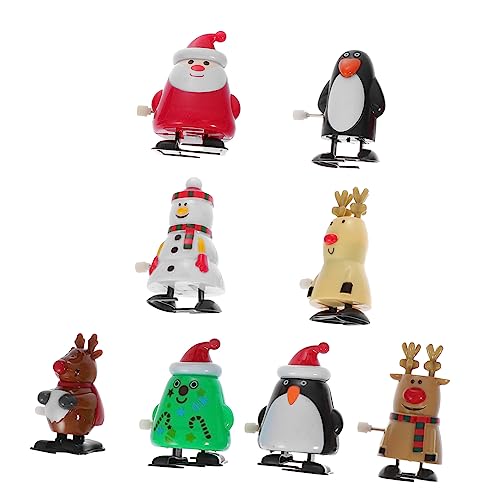 Yardwe 8 Stück Teiliges Weihnachts Aufziehspielzeug Bunte Lustige Blechspielzeuge mit Mechanischem Sammler Zufällige Farbe Zufällige Farbe Yardwe 8 Stück Teiliges Weihnachts Aufziehspielzeug Bunte Lustige Blechspielzeuge mit Mechanischem Sammler Zufällige Farbe Zufällige Farbe von Yardwe
