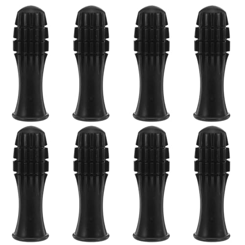 Yardwe 8 Stück Tischfußball-Griffe – 10 mm austauschbare Kunststoffgriffe für 80 cm Tischfußball – Wichtige Tischfußballteile für Reparatur und Spielzubehör von Yardwe
