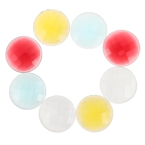 Yardwe 8 Stück Wanhua-Röhre Festival-Accessoires Prismenlinse Plastik von Yardwe