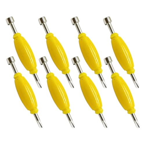 Yardwe 8 Teiliger Finger Skateboard Schraubendreher Flachkopf Finger Skateboard Werkzeug Kleiner Magnetischer Reparatur Doppelschraubendreher Mini Schraubendreher Board von Yardwe