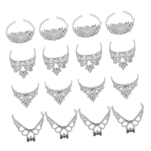 Yardwe 80 Stück Teiliges Miniatur-puppenkrone Leichte Kunststoff-Tiara für Puppen Elegantes Design Vielseitige Puppenhaus-Krone Accessoires für Rollenspiele und Geschenkideen Yardwe 80 Stück Teiliges Miniatur-puppenkrone Leichte Kunststoff-Tiara für Puppen Elegantes Design Vielseitige Puppenhaus-Krone Accessoires für Rollenspiele und Geschenkideen von Yardwe