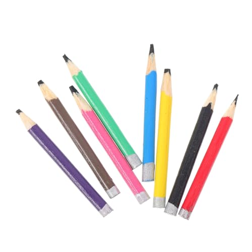Yardwe 8Stücke Bleistift aus Teiliges Puppenhaus Zubehör Bleistifte für Kreative Lernspiele und Dekoration und Langlebig für Sammler Yardwe 8Stücke Bleistift aus Teiliges Puppenhaus Zubehör Bleistifte für Kreative Lernspiele und Dekoration und Langlebig für Sammler von Yardwe