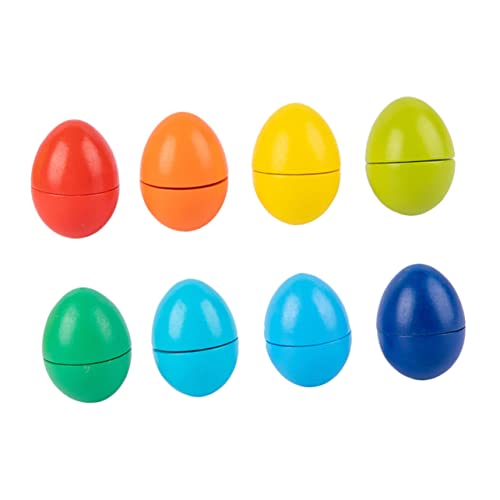 Yardwe 8Stücke Holzspielzeug Für Pädagogisches Form Und Farbspielzeug Eierform Für Frühe Bildung Und Spielerkennung Für Ab Jahren Yardwe 8Stücke Holzspielzeug Für Pädagogisches Form Und Farbspielzeug Eierform Für Frühe Bildung Und Spielerkennung Für Ab Jahren von Yardwe