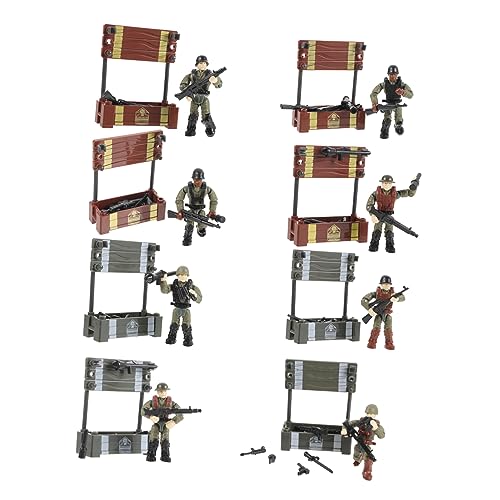 Yardwe 8Stücke Soldatenfiguren aus Bewegliche Militärmodelle für Rollenspiele für Jungen Dekoration und Langlebig und Vielseitig Yardwe 8Stücke Soldatenfiguren aus Bewegliche Militärmodelle für Rollenspiele für Jungen Dekoration und Langlebig und Vielseitig von Yardwe