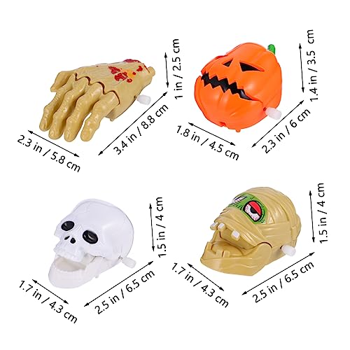 Yardwe 8Stücke Teiliges Halloween Aufziehspielzeug Gruselige Skelett Kürbis Für Dekorationszwecke Langlebig Und Für Erwachsene Yardwe 8Stücke Teiliges Halloween Aufziehspielzeug Gruselige Skelett Kürbis Für Dekorationszwecke Langlebig Und Für Erwachsene von Yardwe