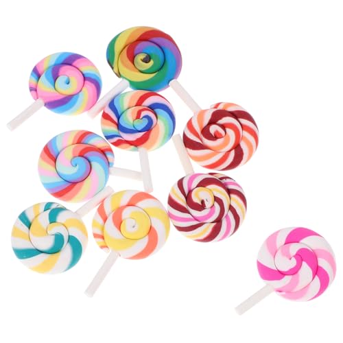Yardwe 9 Stück Mikrolandschaft Regenbogenlollipop Gefälscht Dekorationen Dekoratives Lollipop-Modell Requisiten Für Hochzeitsfotos Kreative Foto -Requisite Polymer-ton Yardwe 9 Stück Mikrolandschaft Regenbogenlollipop Gefälscht Dekorationen Dekoratives Lollipop-Modell Requisiten Für Hochzeitsfotos Kreative Foto -Requisite Polymer-ton von Yardwe