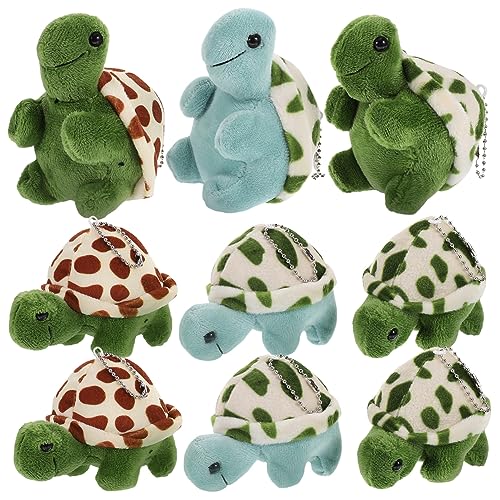 Yardwe 9 Stück Teiliges Plüsch Schildkröten Schlüsselanhänger Weiche Kuscheltiere aus Plüsch mit PP Baumwollfüllung Niedliche Schildkröten Anhänger für Taschen Schlüssel und Handy Deko Yardwe 9 Stück Teiliges Plüsch Schildkröten Schlüsselanhänger Weiche Kuscheltiere aus Plüsch mit PP Baumwollfüllung Niedliche Schildkröten Anhänger für Taschen Schlüssel und Handy Deko von Yardwe